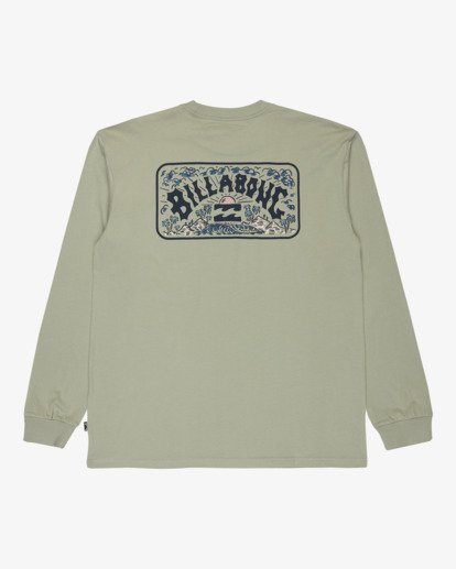 billabong, Scenic Arch A/DIV - T-shirt manches longues pour Homme, SEAGRASS (seg) Scenic Arch A/DIV - Long Sleeve T-Shirt for Men  24A364508