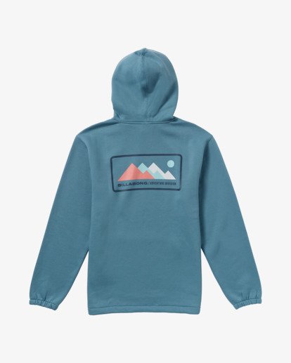 billabong, Compass - Fleece Top for Men, GLACIER BLUE (glb) Compass - Fleece Top for Men  24A411506