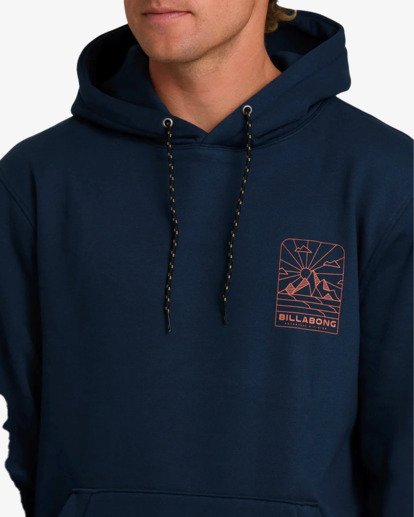 billabong, Compass - Haut en polaire pour Homme, NAVY (nvy) Compass - Fleece Top for Men  24A411506