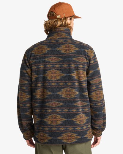 Boundary - Half Zip Mock Neck Fleece for Men  24A411507