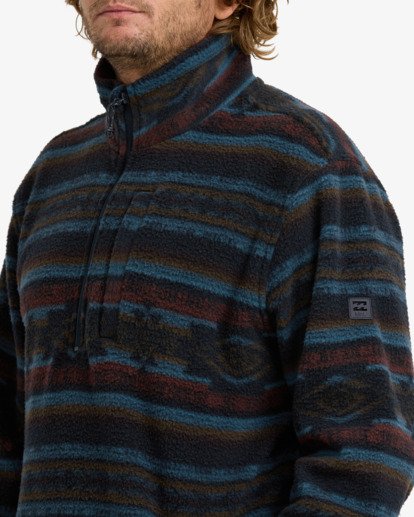 Boundary - Half Zip Mock Neck Fleece for Men  24A411507