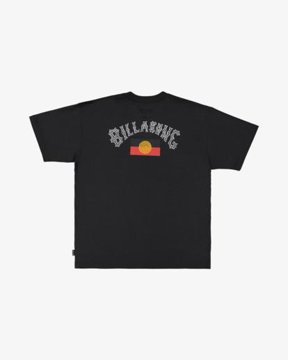 billabong, Otis Flag Arch - T-Shirt à manches courtes pour Homme, CHARCOAL (cha) Otis Flag Arch - Short Sleeve T-Shirt for Men  24A433590