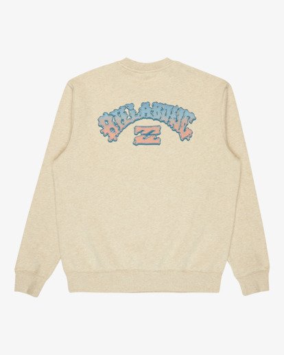 billabong, Short Sands - Sweatshirt for Men, BONE HEATHER (bnh) Short Sands - Sweatshirt for Men  24A462503