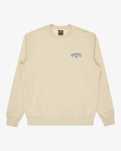 billabong, Short Sands - Sweatshirt for Men, BONE HEATHER (bnh) Short Sands - Sweatshirt for Men  24A462503