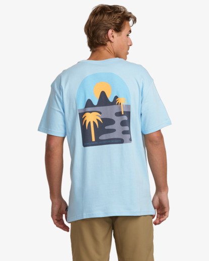 Sun Down Adventure Division - Short Sleeves T-Shirt for Men  24A501543