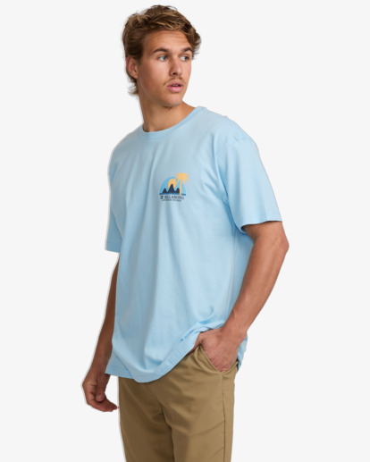 Sun Down Adventure Division - Short Sleeves T-Shirt for Men  24A501543