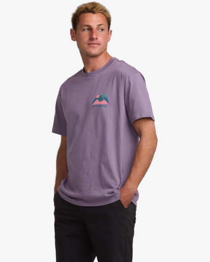 Sun Down Adventure Division - Short Sleeves T-Shirt for Men  24A501543