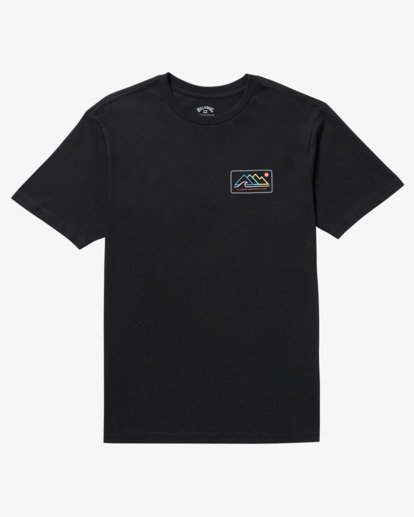 billabong, Range Adiv - T-shirt manches courtes sérigraphié pour homme, BLACK (blk) Range Adiv - Short Sleeve T-Shirt for Men  24A502501