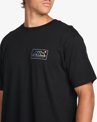 billabong, Range Adiv - T-shirt manches courtes sérigraphié pour homme, BLACK (blk) Range Adiv - Short Sleeve T-Shirt for Men  24A502501