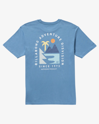billabong, Sundown Adiv - Short Sleeve T-Shirt for Men, CAROLINA BLUE (cna) Sundown Adiv - Short Sleeve T-Shirt for Men  24A502502
