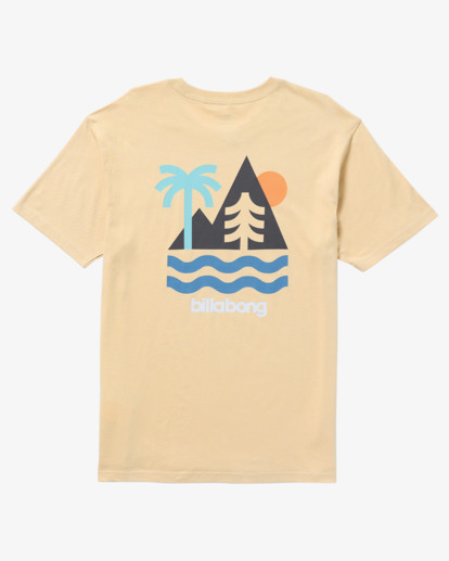 billabong, Sundown Adiv - Short Sleeve T-Shirt for Men, DESERT (des) Sundown Adiv - Short Sleeve T-Shirt for Men  24A502502