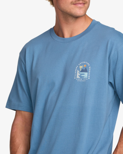 billabong, Sundown Adiv - Short Sleeve T-Shirt for Men, CAROLINA BLUE (cna) Sundown Adiv - Short Sleeve T-Shirt for Men  24A502502