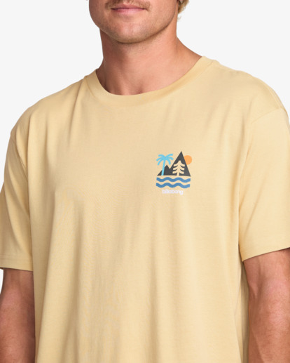 billabong, Sundown Adiv - Short Sleeve T-Shirt for Men, DESERT (des) Sundown Adiv - Short Sleeve T-Shirt for Men  24A502502