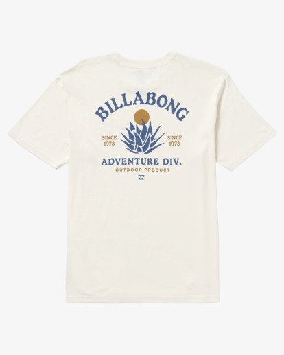 billabong, Agave Adiv - Short Sleeve T-Shirt for Men, OFF WHITE (ofw) Agave Adiv - Short Sleeve T-Shirt for Men  24A502504