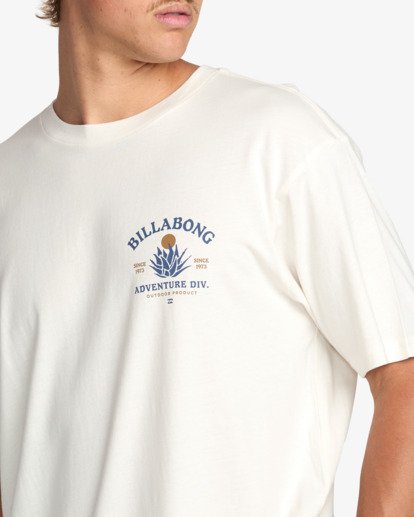 billabong, Agave Adiv - Short Sleeve T-Shirt for Men, OFF WHITE (ofw) Agave Adiv - Short Sleeve T-Shirt for Men  24A502504