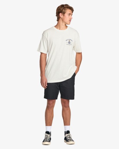 billabong, Agave Adiv - Short Sleeve T-Shirt for Men, OFF WHITE (ofw) Agave Adiv - Short Sleeve T-Shirt for Men  24A502504