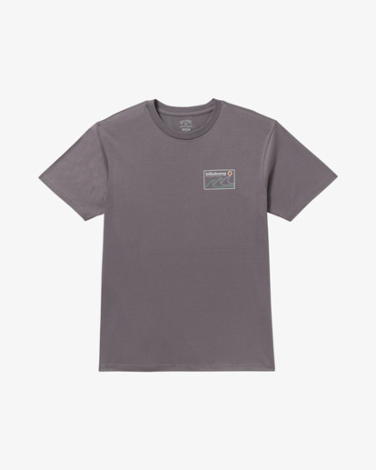 billabong, Range A/Div - T-Shirt à manches courtes pour Homme, GREY VIOLET (gvo) Range A/Div - Short Sleeve T-Shirt for Men  24A503501