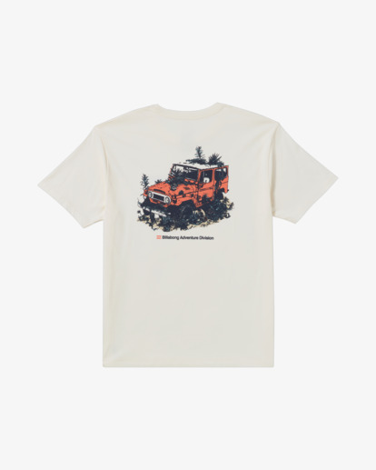billabong, Abandon A/Div - T-Shirt à manches courtes pour Homme, OFF WHITE (ofw) Abandon A/Div - Short Sleeve T-Shirt for Men  24A503505