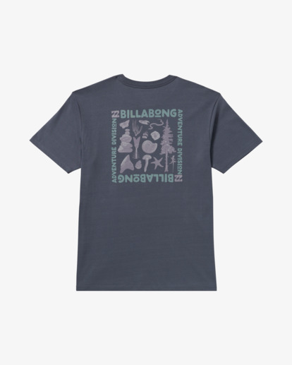 billabong, Trail A/Div - Short Sleeve T-Shirt for Men, MIDNIGHT BLUE (mdb) Trail A/Div - Short Sleeve T-Shirt for Men  24A503506