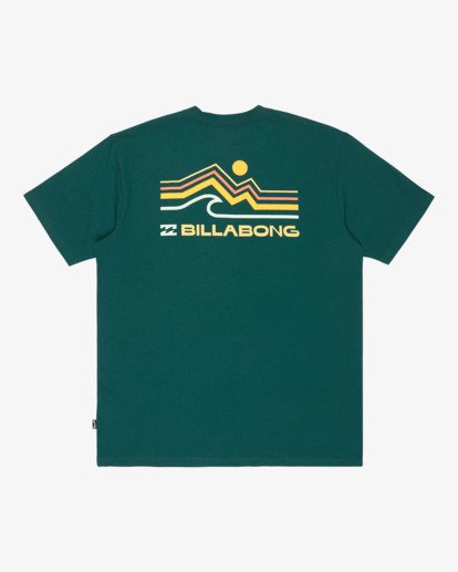 billabong, Range A/DIV - T-Shirt à manches courtes pour Homme, SPRUCE GREEN (sug) Range A/DIV - Short Sleeve T-Shirt for Men  24A504501