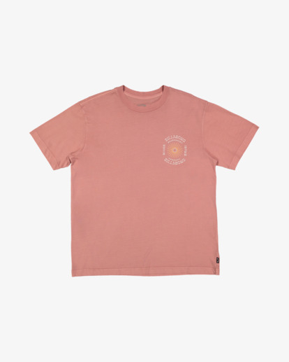 billabong, Sunrise Premium Wave Washed - T-Shirt für Männer, DUSTY ROSE (dro) Sunrise Premium Wave Washed - Short Sleeve T-Shirt for Men  24A523502