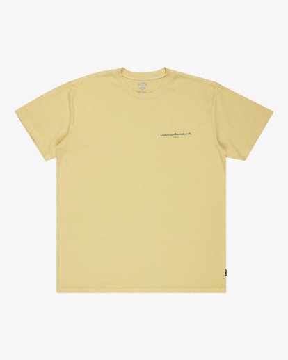 billabong, Suspects Premium - T-Shirt für Männer, GOLDEN YELLOW (gyl) Suspects Premium - Short Sleeve T-Shirt for Men  24A524501