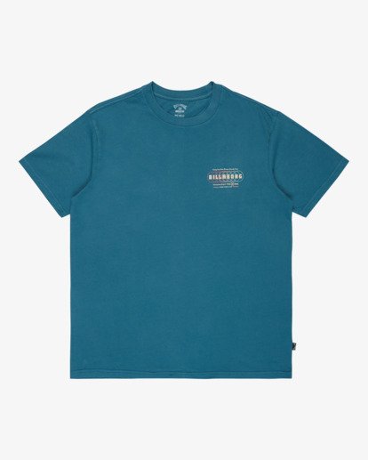 billabong, South Runner Premium - Camiseta de manga corta para hombre, REAL TEAL (rtl) South Runner Premium - Short Sleeve T-Shirt for Men  24A524502