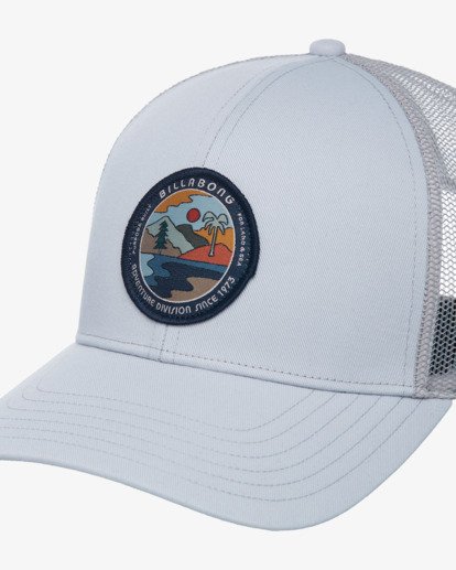 billabong, Adventure Division Range - Trucker Cap for Men, SILVER (sil) Adventure Division Range - Trucker Cap for Men  24A551508