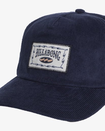 billabong, Heritage - Snapback Cap for Men, STEEL BLUE (ssb) Heritage - Snapback Cap for Men  24A551512