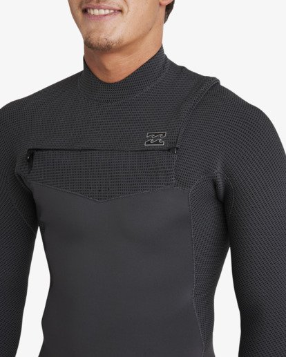 billabong, 3/2mm Revolution - GBS-Neoprenanzug mit Chest-Zip für Männer, GRAPHITE (gph) 3/2mm Revolution - Chest Zip GBS Wetsuit for Men  24AW191504