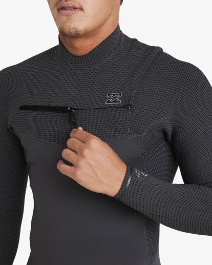 billabong, 3/2mm Revolution - GBS-Neoprenanzug mit Chest-Zip für Männer, GRAPHITE (gph) 3/2mm Revolution - Chest Zip GBS Wetsuit for Men  24AW191504