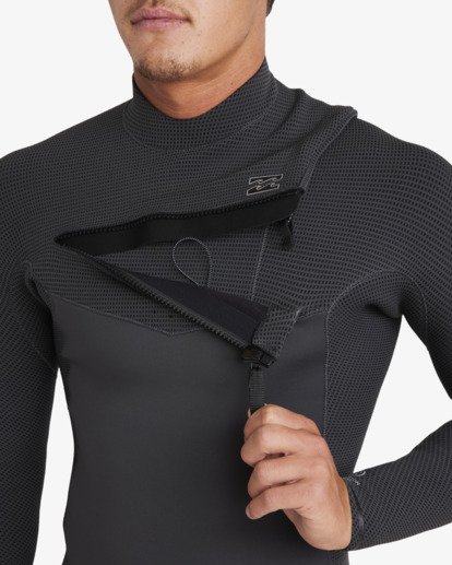billabong, 3/2mm Revolution - GBS-Neoprenanzug mit Chest-Zip für Männer, GRAPHITE (gph) 3/2mm Revolution - Chest Zip GBS Wetsuit for Men  24AW191504