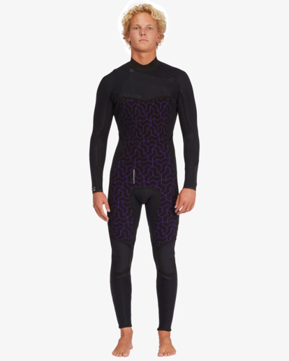 billabong, 3/2mm Absolute Natural - GBS-Neoprenanzug mit Chest-Zip für Männer, ALLOY (aly) 3/2mm Absolute Natural - Chest Zip GBS Wetsuit for Men  24AW191506