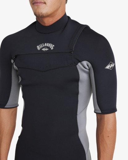 2/2mm Absolute Natural - Short Sleeve Chest Zip Wetsuit for Men  24AW191512