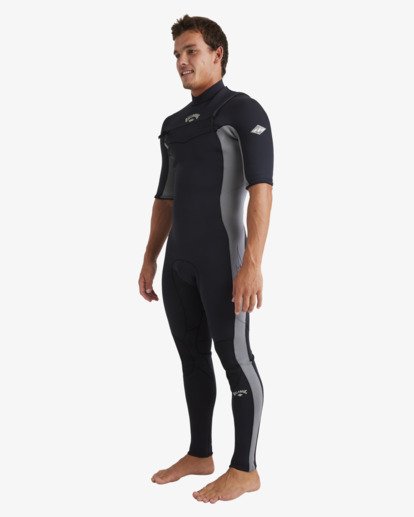 2/2mm Absolute Natural - Short Sleeve Chest Zip Wetsuit for Men  24AW191512