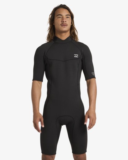 2/2mm Absolute - Short Sleeve Back Zip Springsuit for Men  24AW251601