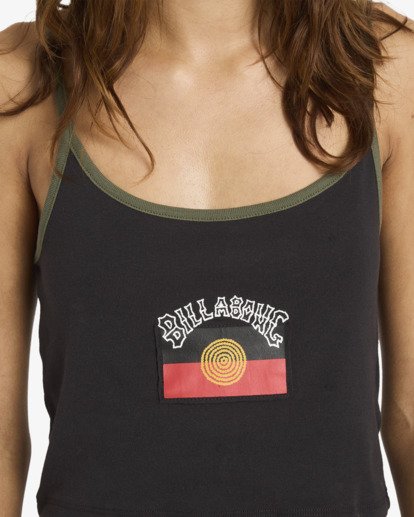 Otis Flag - Cropped Vest Top for Women  24B021670