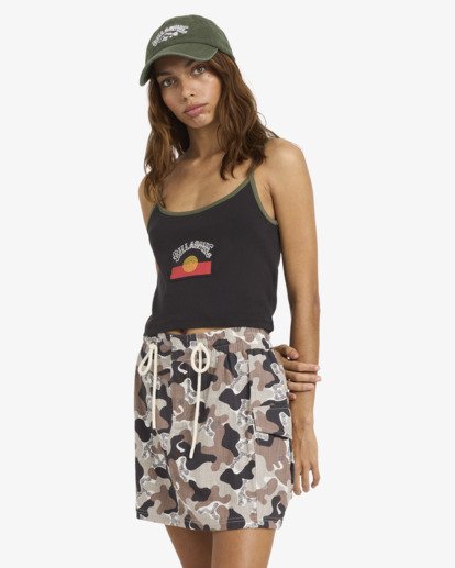 Otis Flag - Cropped Vest Top for Women  24B021670