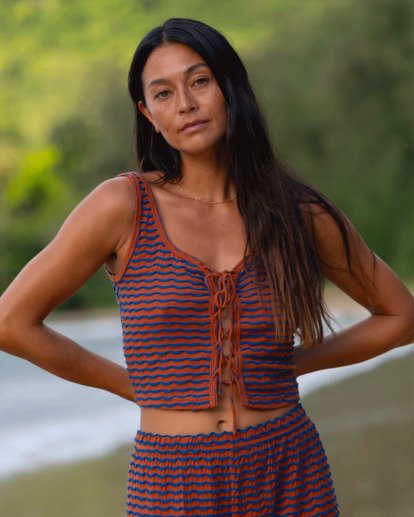 Hot Tides Knit - Vest Top for Women  24B022503