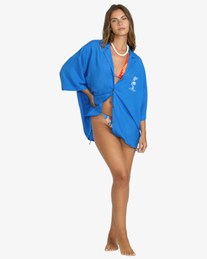Beach side - Short Sleeves Shirt for Women  24B041501