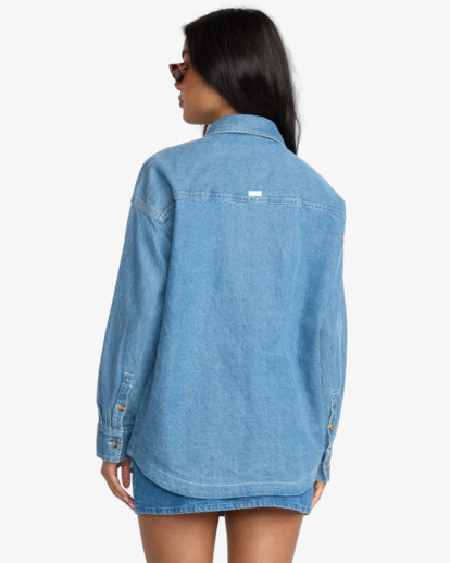 Fadeaway - Denim Shacket for Women  24B053502
