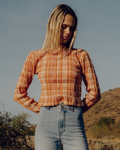 Check Me Out - Long Sleeve Shirt for Women  24B053503