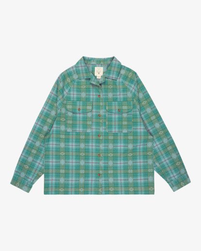 billabong, Coastal Breeze - Langärmliges Hemd für Frauen, MINERAL BLUE (mnb) Coastal Breeze - Long Sleeve Shirt for Women  24B053505