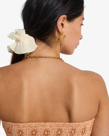 Keep It Simple - Smocked Crop Top for Women  24B061602