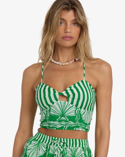 Sea Shell Tank - Crop Top for Women  24B064504