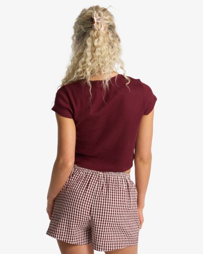 Sun Fade - Elastic Waist Shorts for Women  24B091511