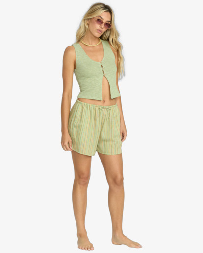 Summer Sunshine - Elasticated Shorts for Women  24B092501