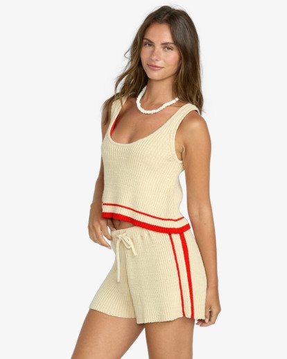 billabong, Summery Nights - Shorts mit elastischem Bund für Frauen, WHITECAP (wcp) Summery Nights - Elasticated Shorts for Women  24B092503