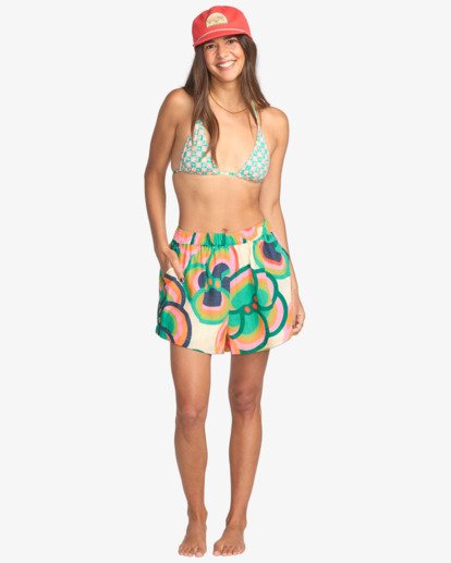 billabong, Mami Wata Sea Ya - Bermuda da Donna, MULTI (mul) Mami Wata Sea Ya - Elasticated Shorts for Women  24B092505