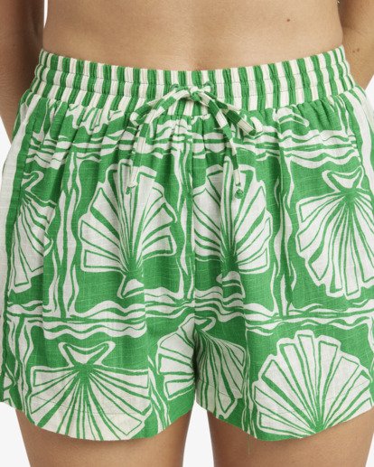 Sea Shell - Elasticated Shorts for Women  24B094502